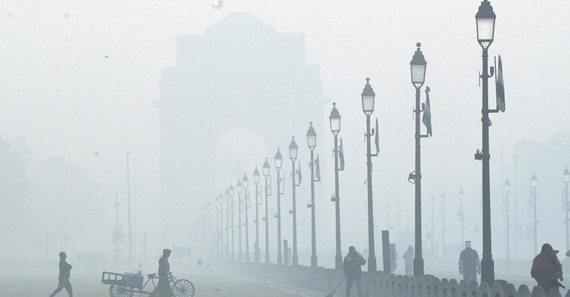 Winter's Grip on Delhi